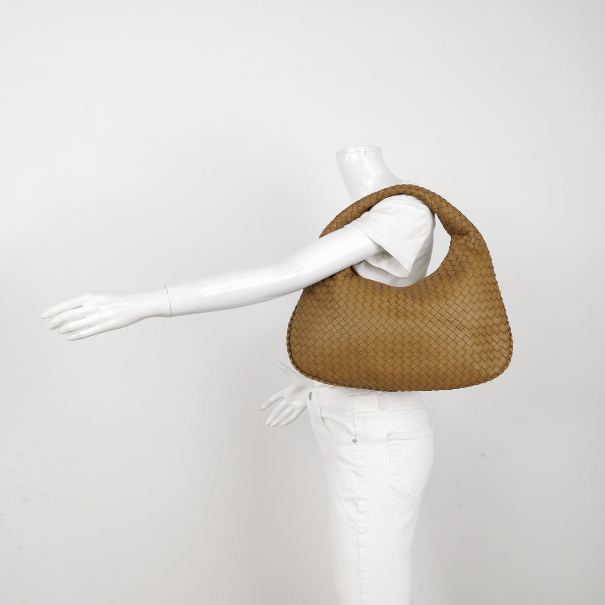 Bottega Veneta Intrecciato Hobo Small Brown