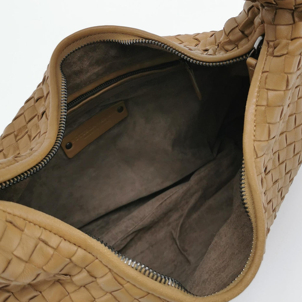Bottega Veneta Intrecciato Hobo Small Brown