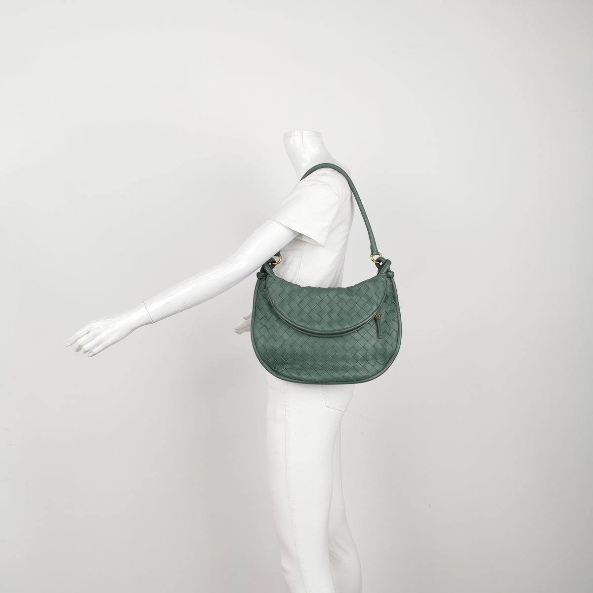 Bottega Veneta Gemelli Medium Green