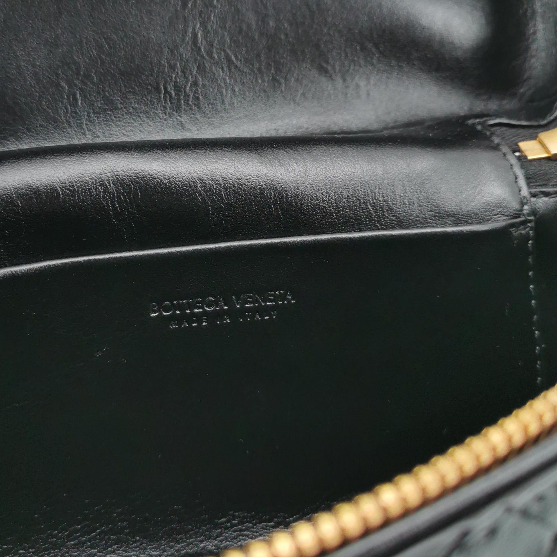 Bottega Veneta Bang Bang Vanity Top Handle Black