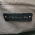 Bottega Veneta Intrecciato Shoulder Bag Black