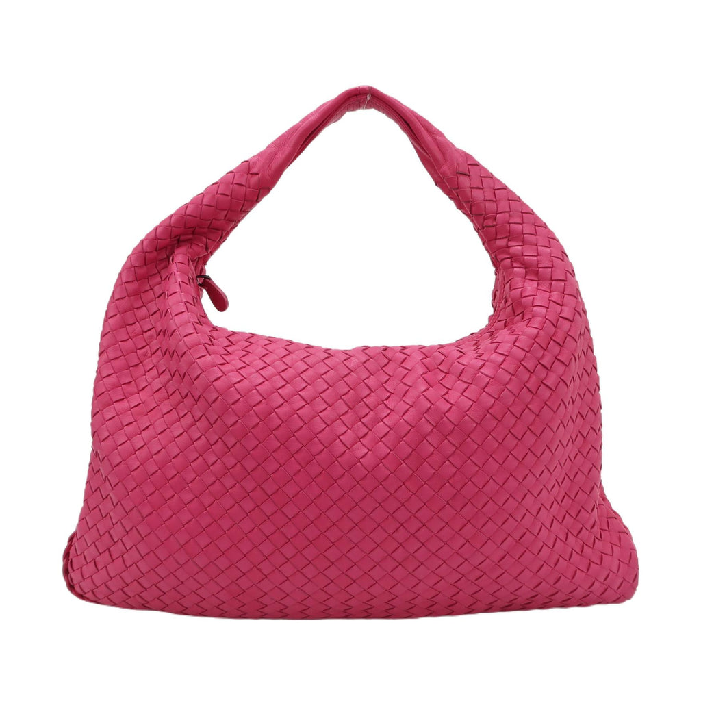 Bottega Veneta Intrecciato Hobo Fuchsia 45cm