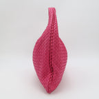 Bottega Veneta Intrecciato Hobo Fuchsia 45cm