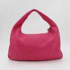 Bottega Veneta Intrecciato Hobo Fuchsia 45cm