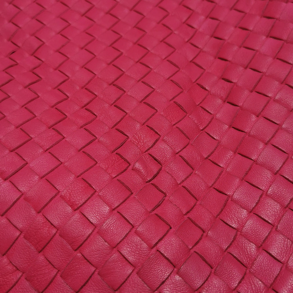 Bottega Veneta Intrecciato Hobo Fuchsia 45cm