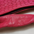 Bottega Veneta Intrecciato Hobo Fuchsia 45cm