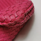 Bottega Veneta Intrecciato Hobo Fuchsia 45cm