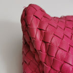 Bottega Veneta Intrecciato Hobo Fuchsia 45cm