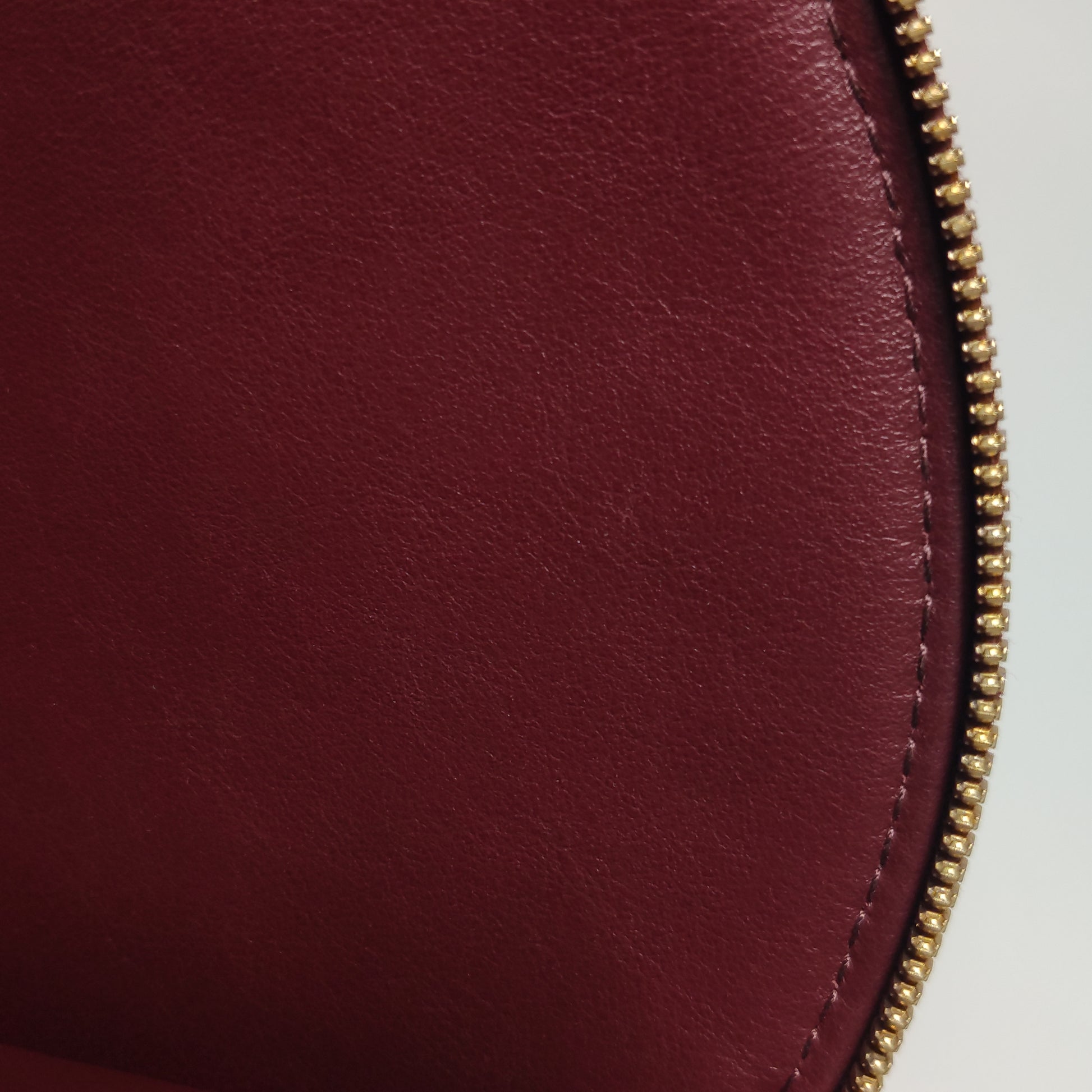Bottega Veneta Intrecciato Round Flat Crossbody Red
