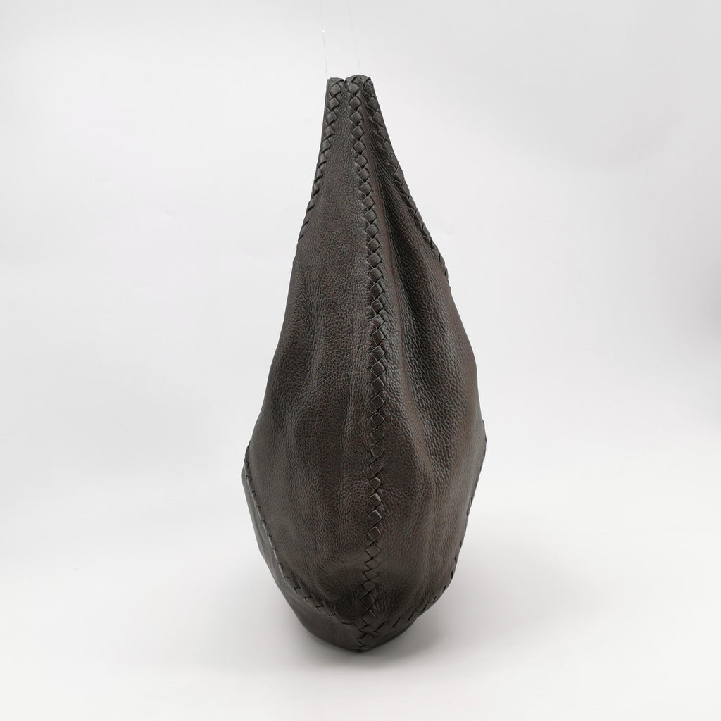 Bottega Veneta Cervo Hobo Dark Brown