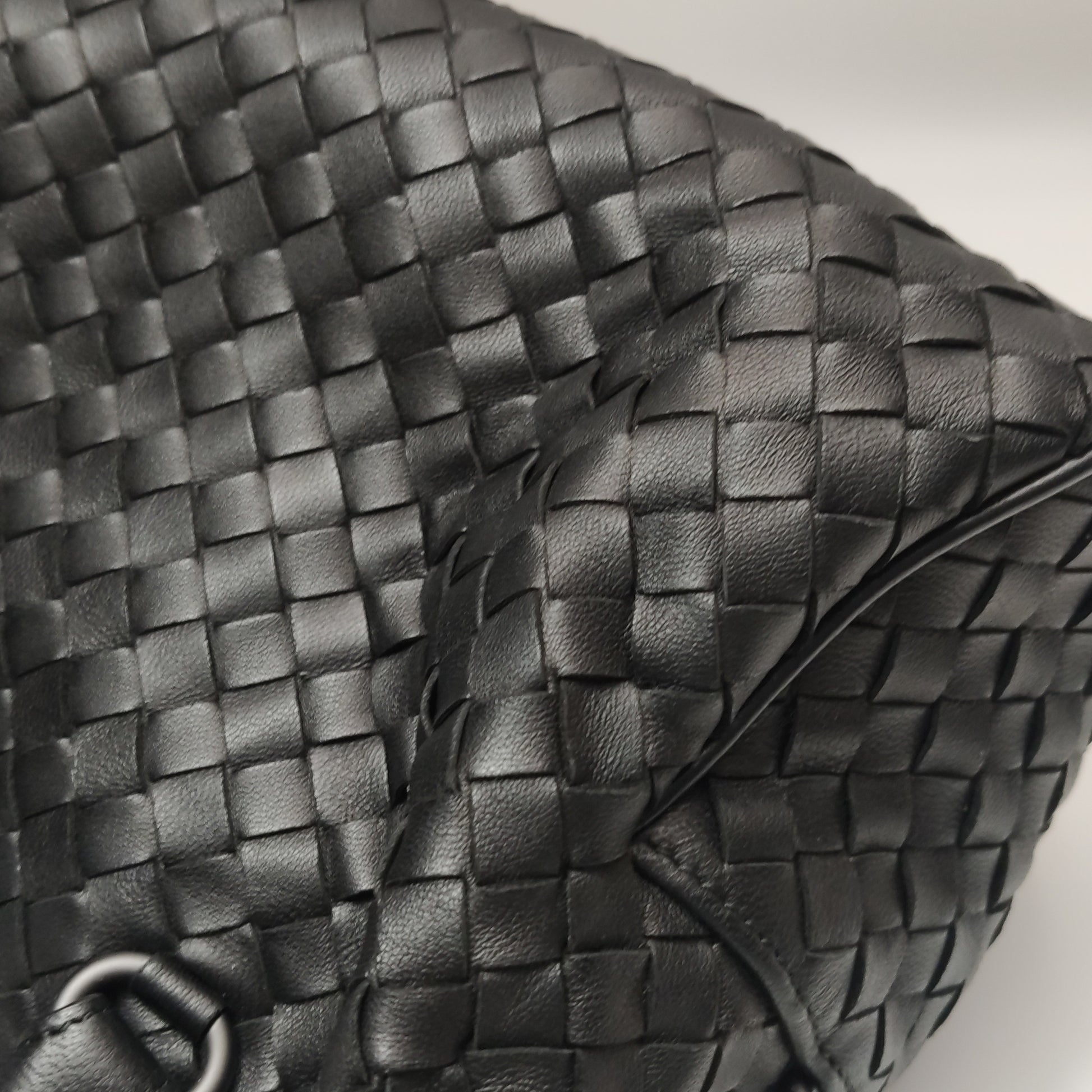 Bottega Veneta Intrecciato Boston Black