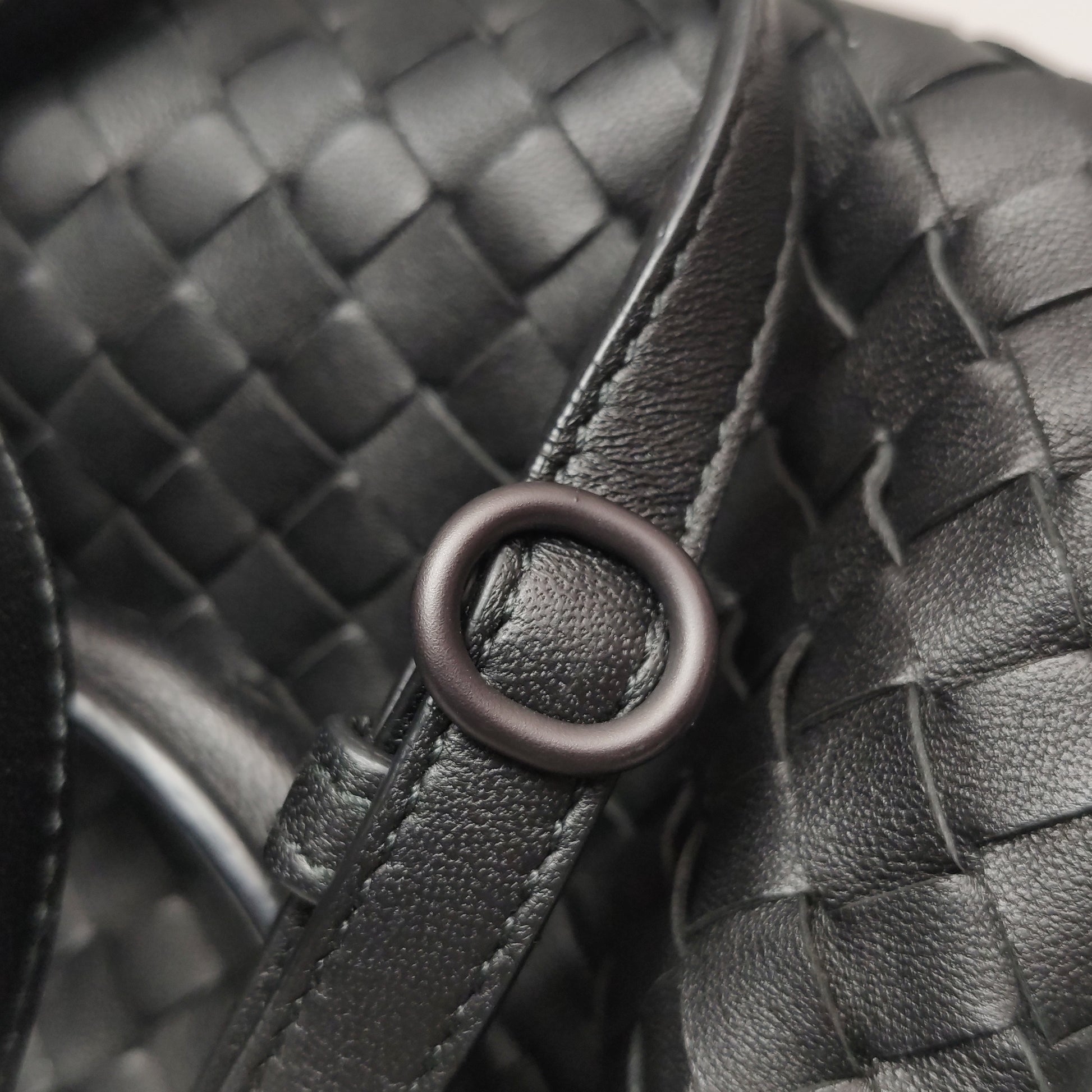 Bottega Veneta Intrecciato Boston Black