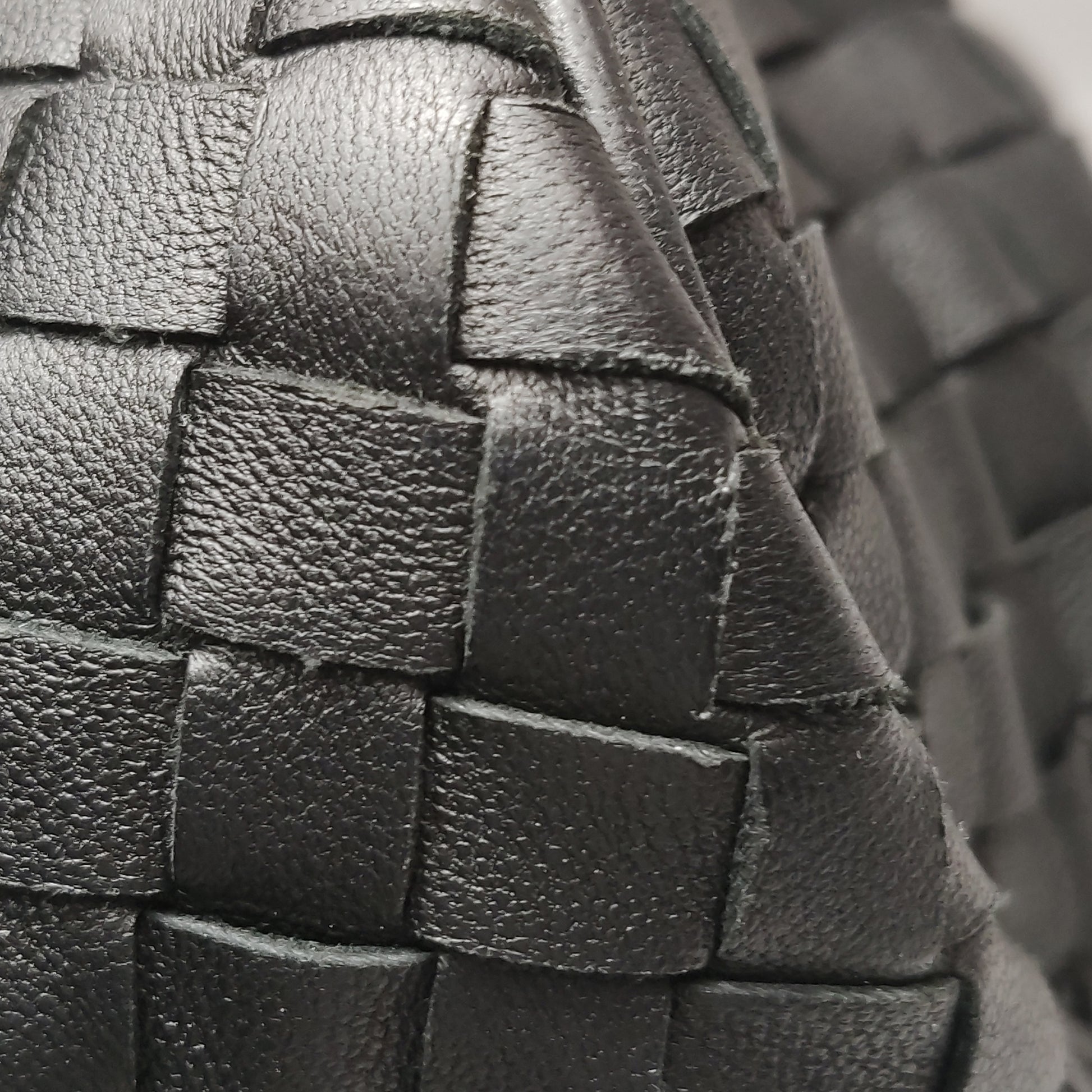 Bottega Veneta Intrecciato Boston Black