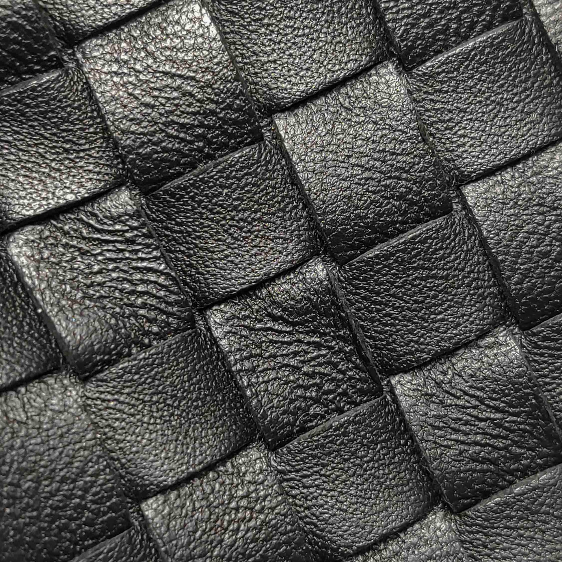 Bottega Veneta Intrecciato Boston Black