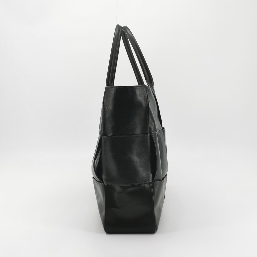Bottega Veneta Arco Tote Maxi Intrecciato Large Dark Green