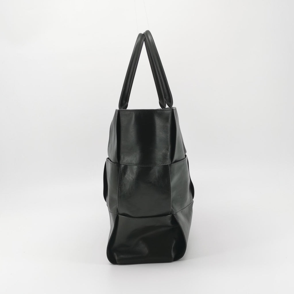 Bottega Veneta Arco Tote Maxi Intrecciato Large Dark Green