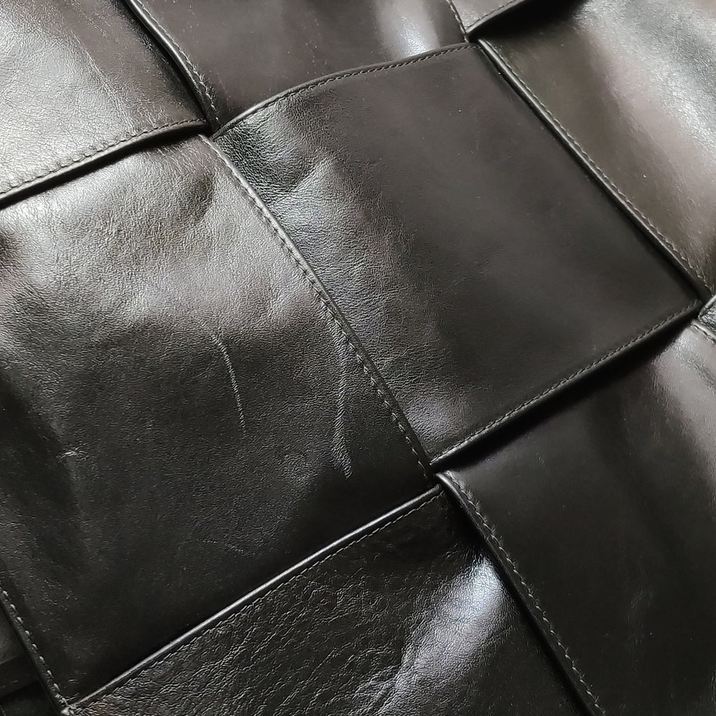 Bottega Veneta Arco Tote Maxi Intrecciato Large Dark Green
