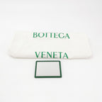 Bottega Veneta Fold Over Turnlock Clutch Tote Intrecciato Green