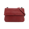 Bottega Veneta Olimpia Flap Bag Red