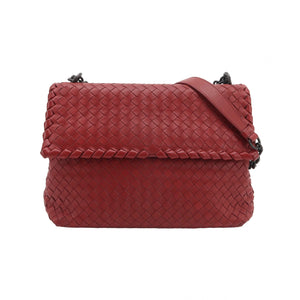 Bottega Veneta Olimpia Flap Bag Red