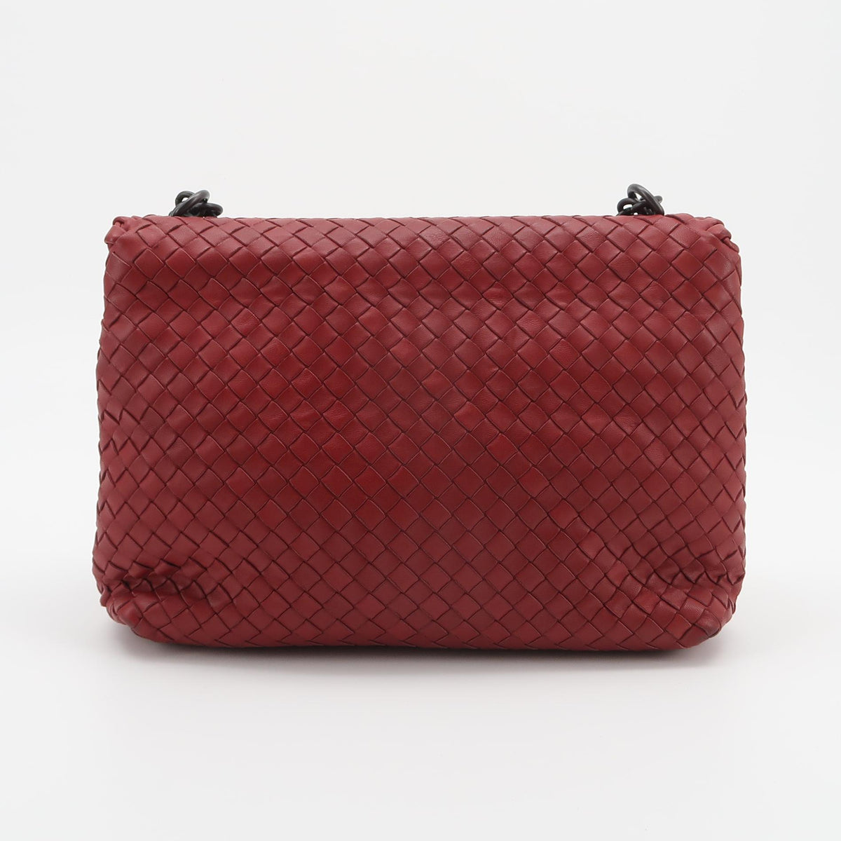 Bottega Veneta Olimpia Flap Bag Red