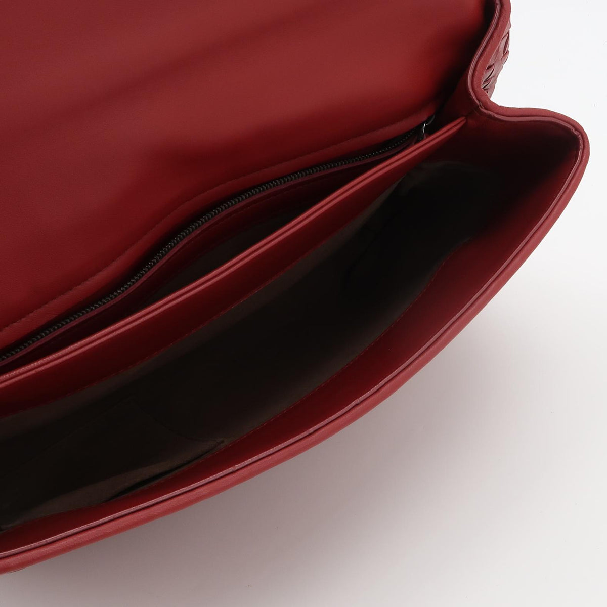Bottega Veneta Olimpia Flap Bag Red