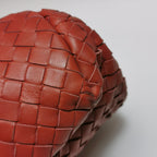 Bottega Veneta Olimpia Flap Bag Red