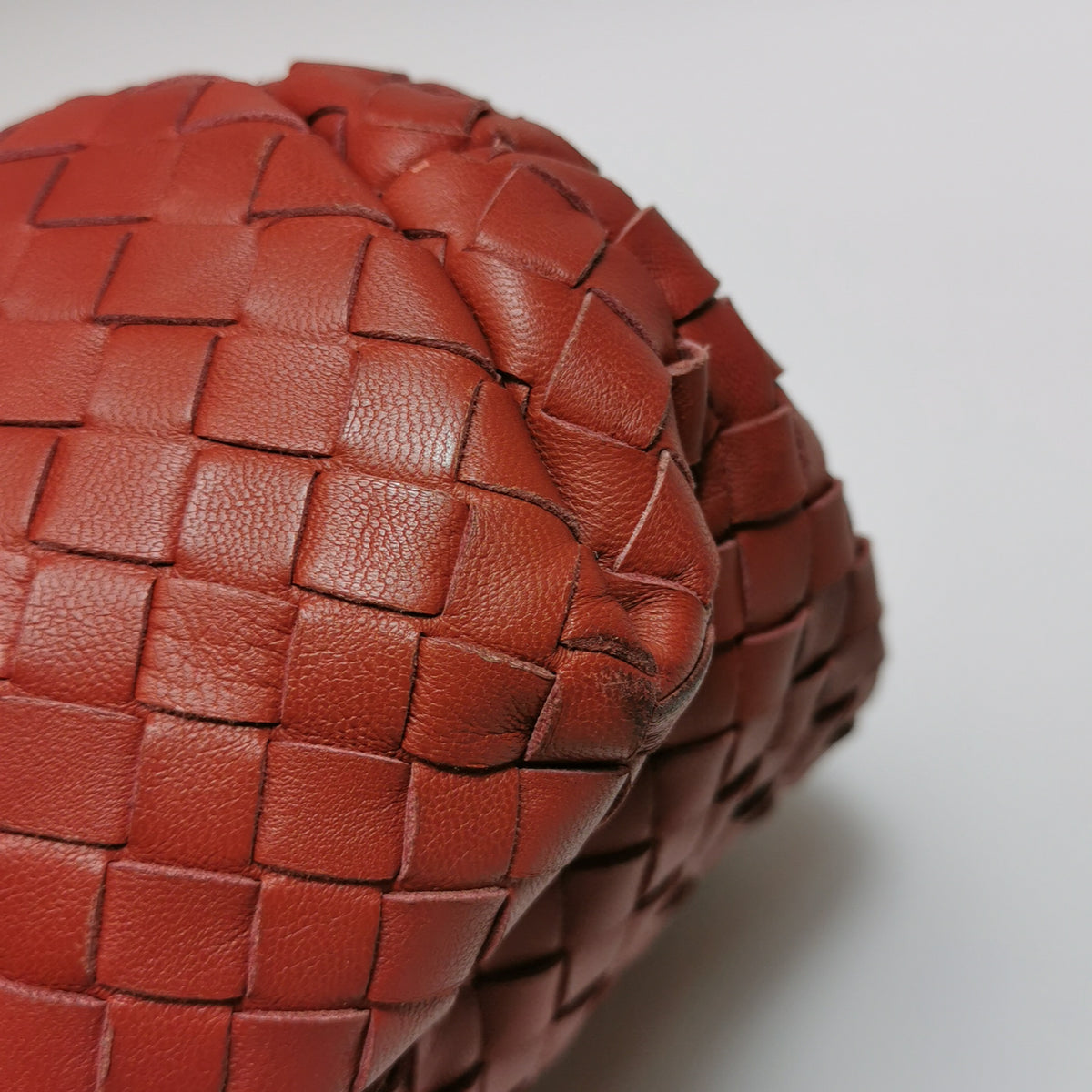 Bottega Veneta Olimpia Flap Bag Red