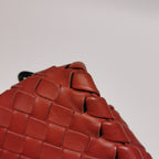 Bottega Veneta Olimpia Flap Bag Red
