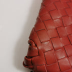 Bottega Veneta Olimpia Flap Bag Red