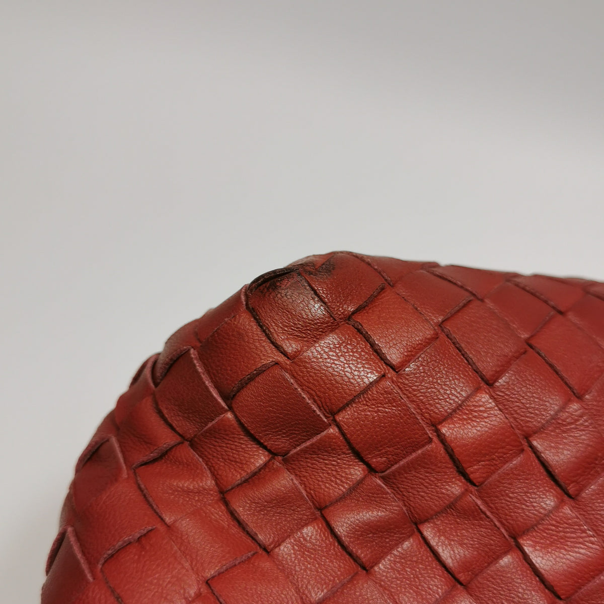 Bottega Veneta Olimpia Flap Bag Red