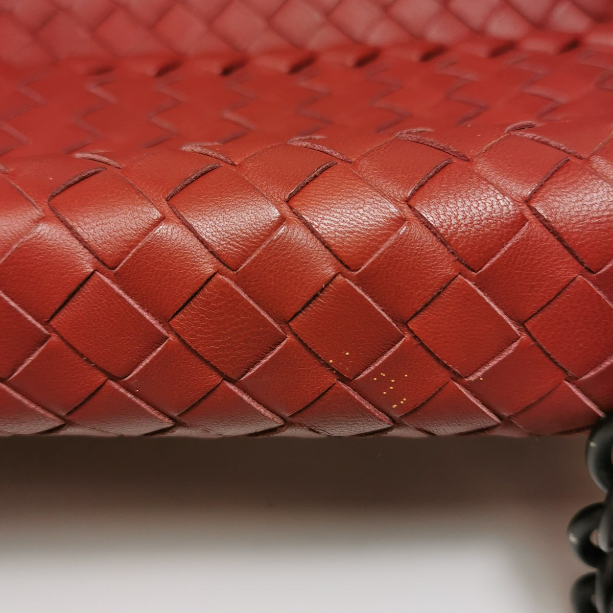 Bottega Veneta Olimpia Flap Bag Red