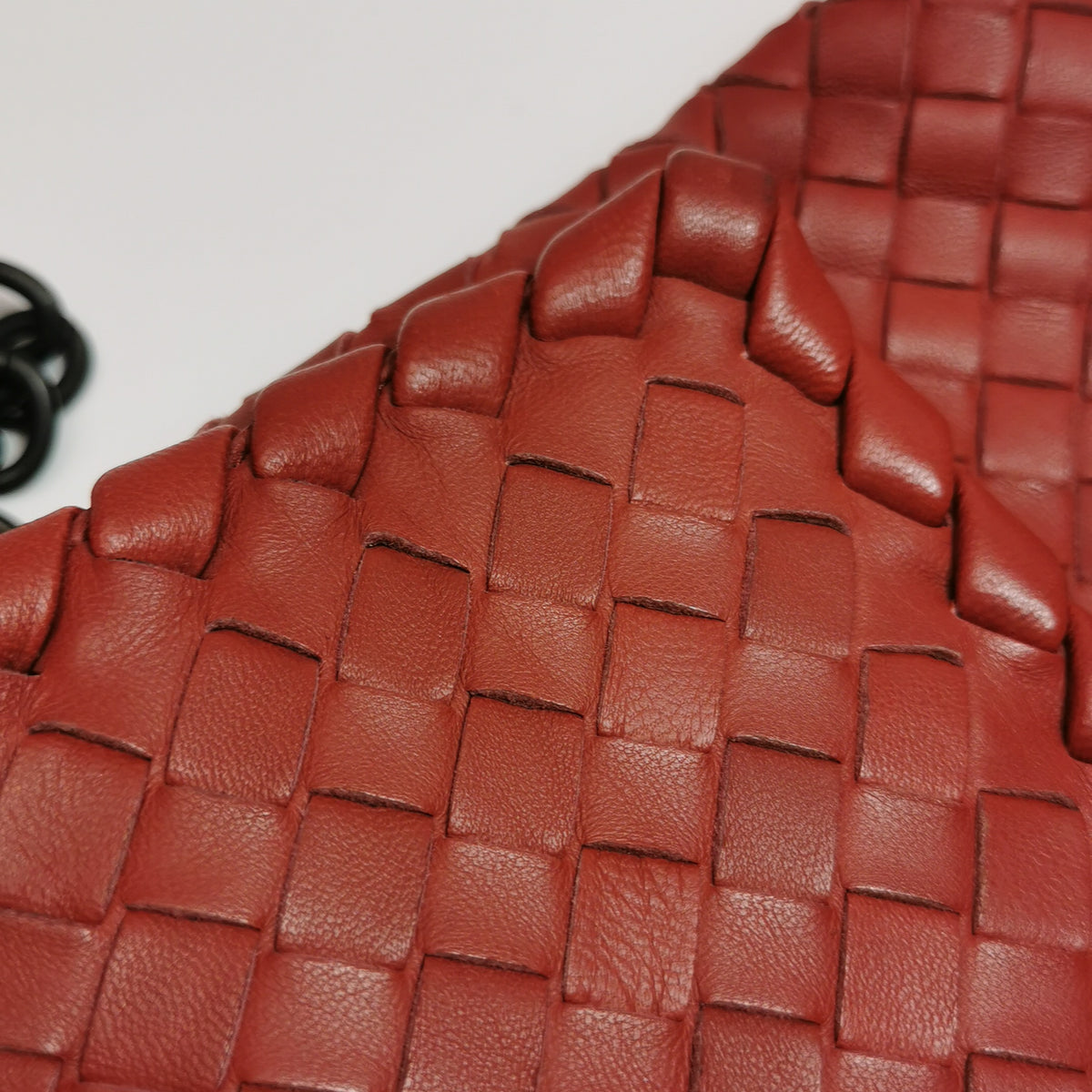Bottega Veneta Olimpia Flap Bag Red