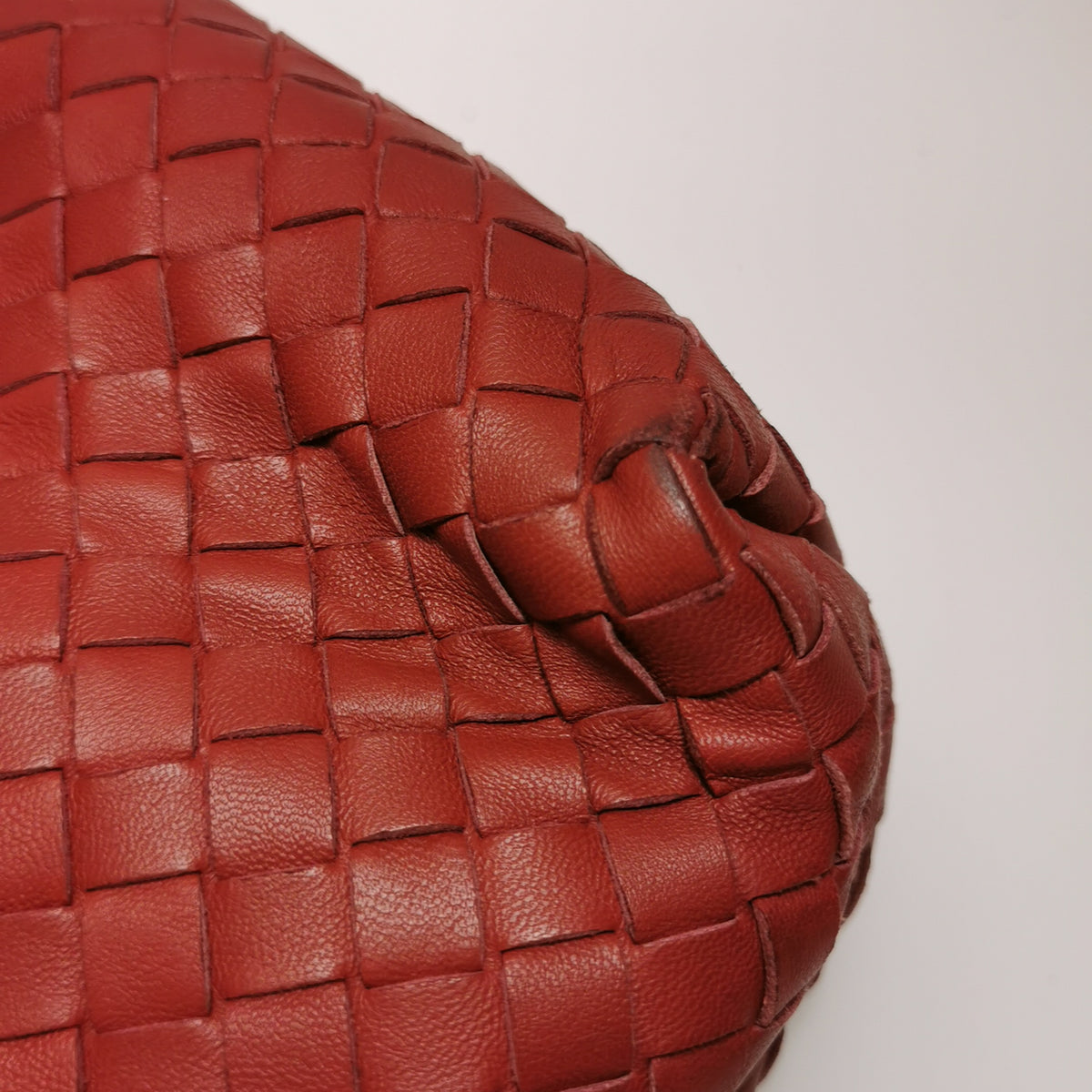 Bottega Veneta Olimpia Flap Bag Red