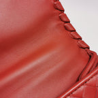 Bottega Veneta Olimpia Flap Bag Red