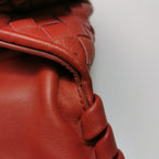 Bottega Veneta Olimpia Flap Bag Red