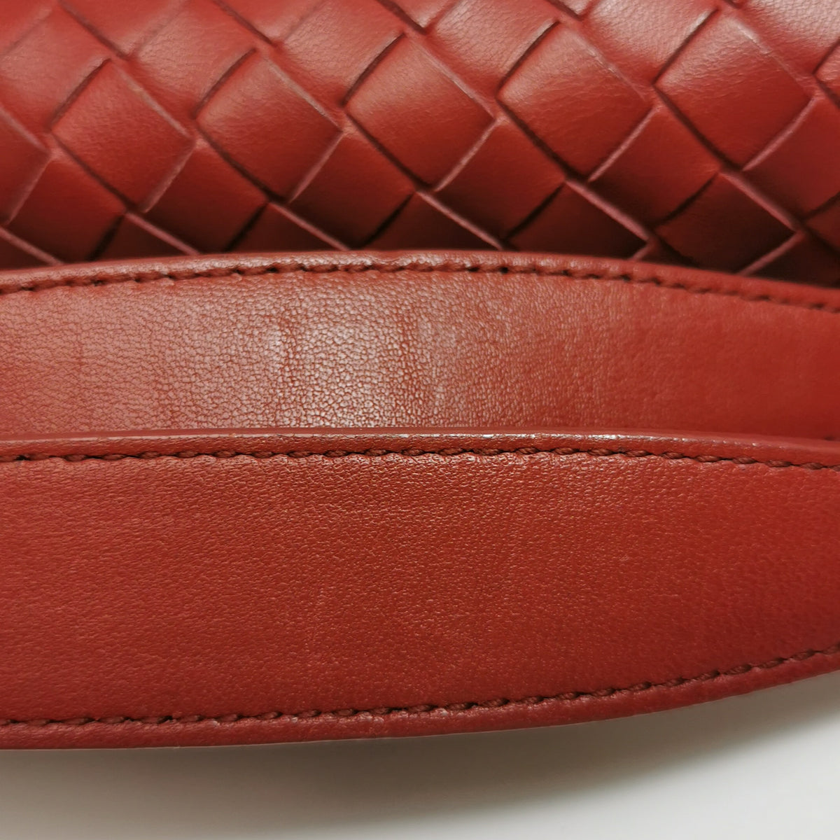 Bottega Veneta Olimpia Flap Bag Red