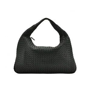 Bottega Veneta Intrecciato Hobo Medium Black