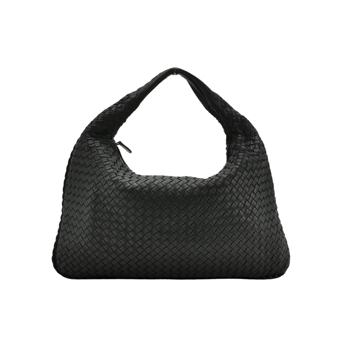Bottega Veneta Intrecciato Hobo Medium Black