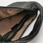 Bottega Veneta Intrecciato Hobo Medium Black