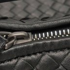 Bottega Veneta Intrecciato Hobo Medium Black