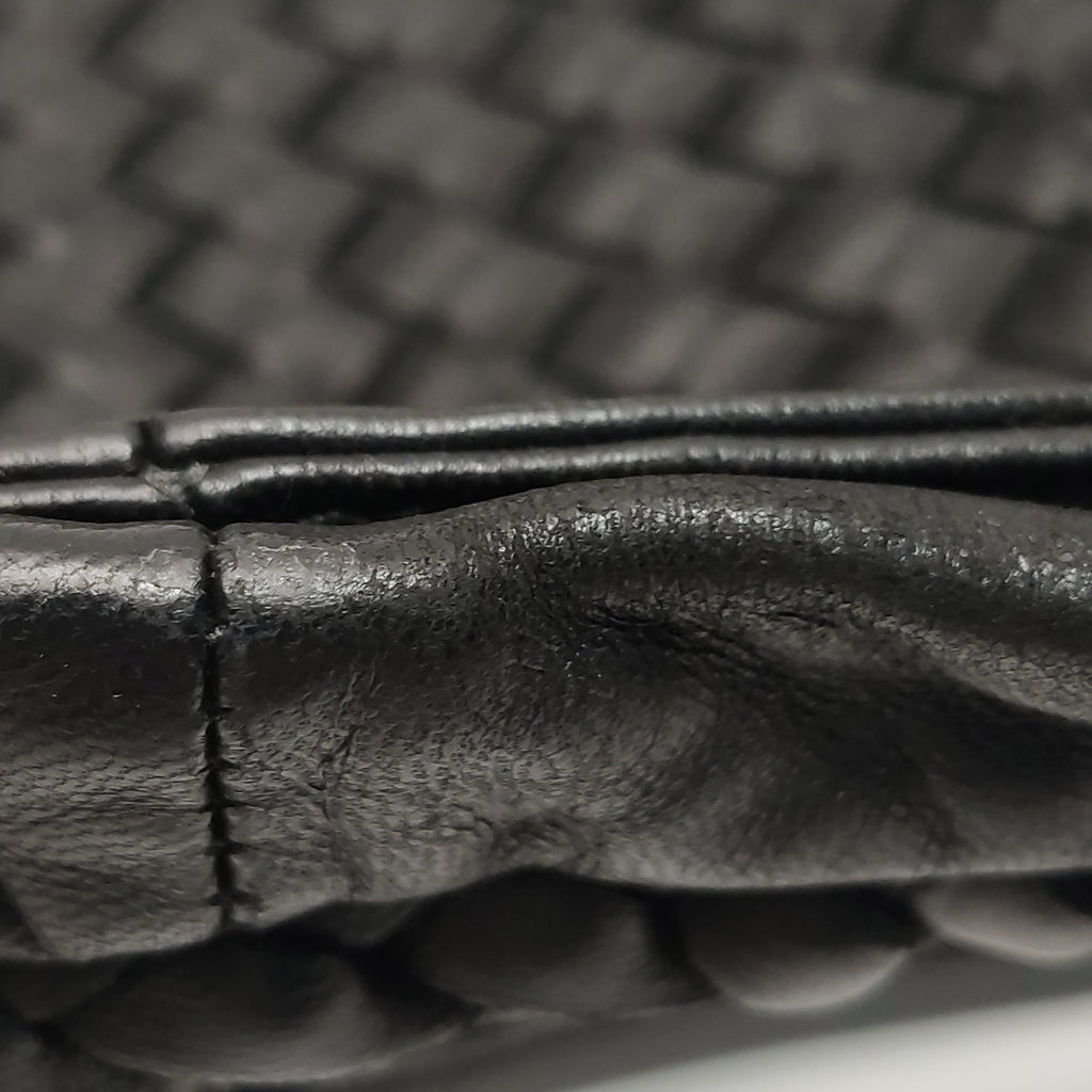 Bottega Veneta Intrecciato Hobo Medium Black