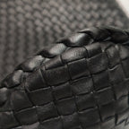 Bottega Veneta Intrecciato Hobo Medium Black