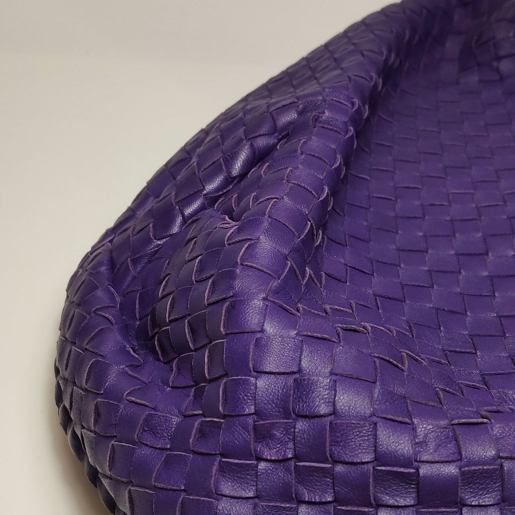 Bottega Veneta Intrecciato Belly Hobo Small Purple