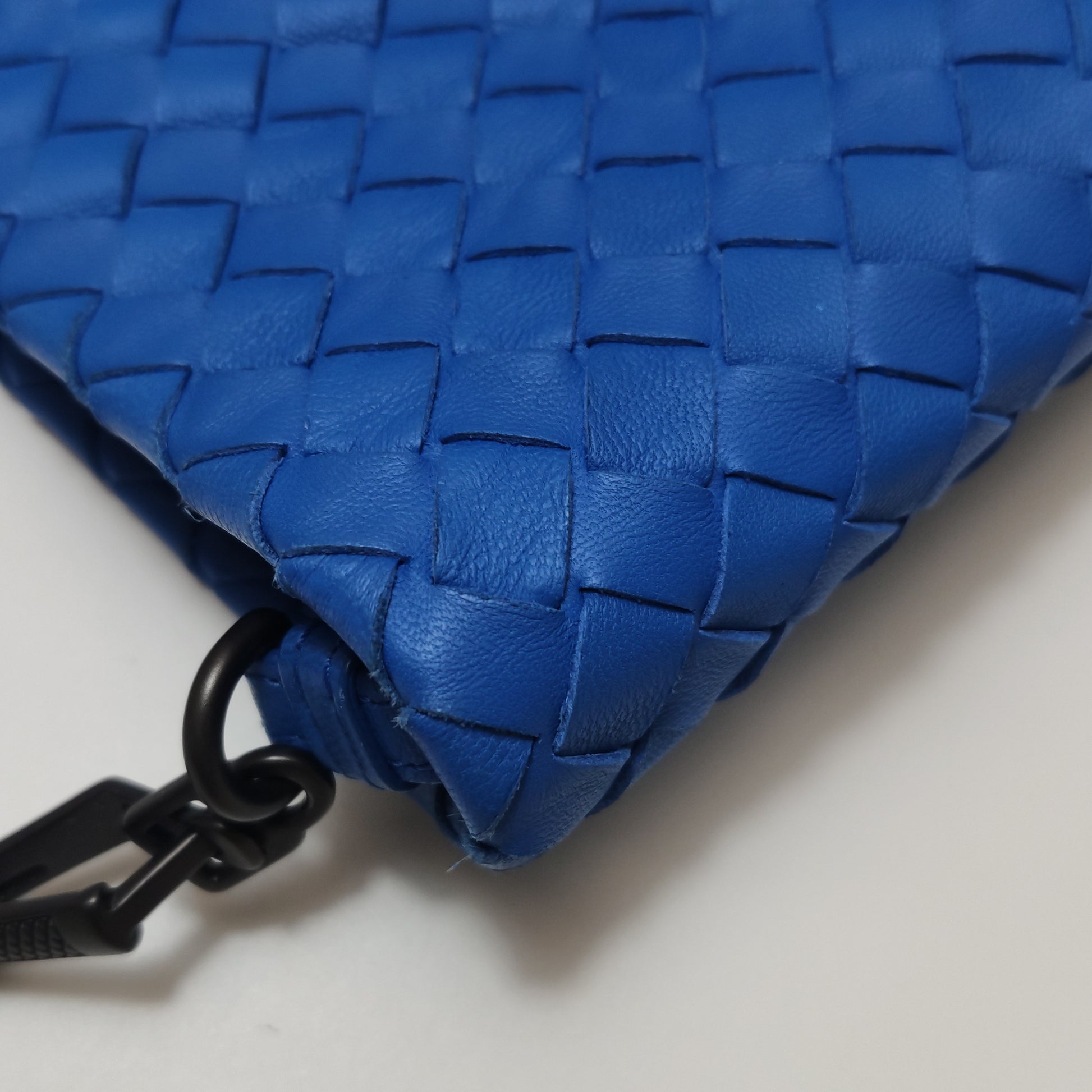 Bottega Veneta Cesta Tote Blue