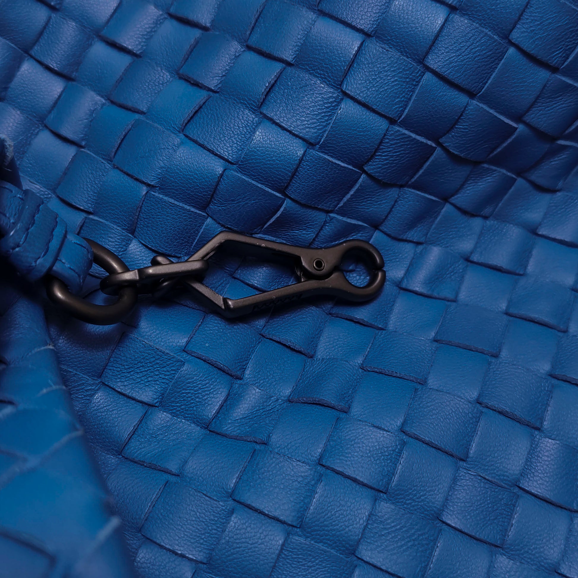 Bottega Veneta Cesta Tote Blue
