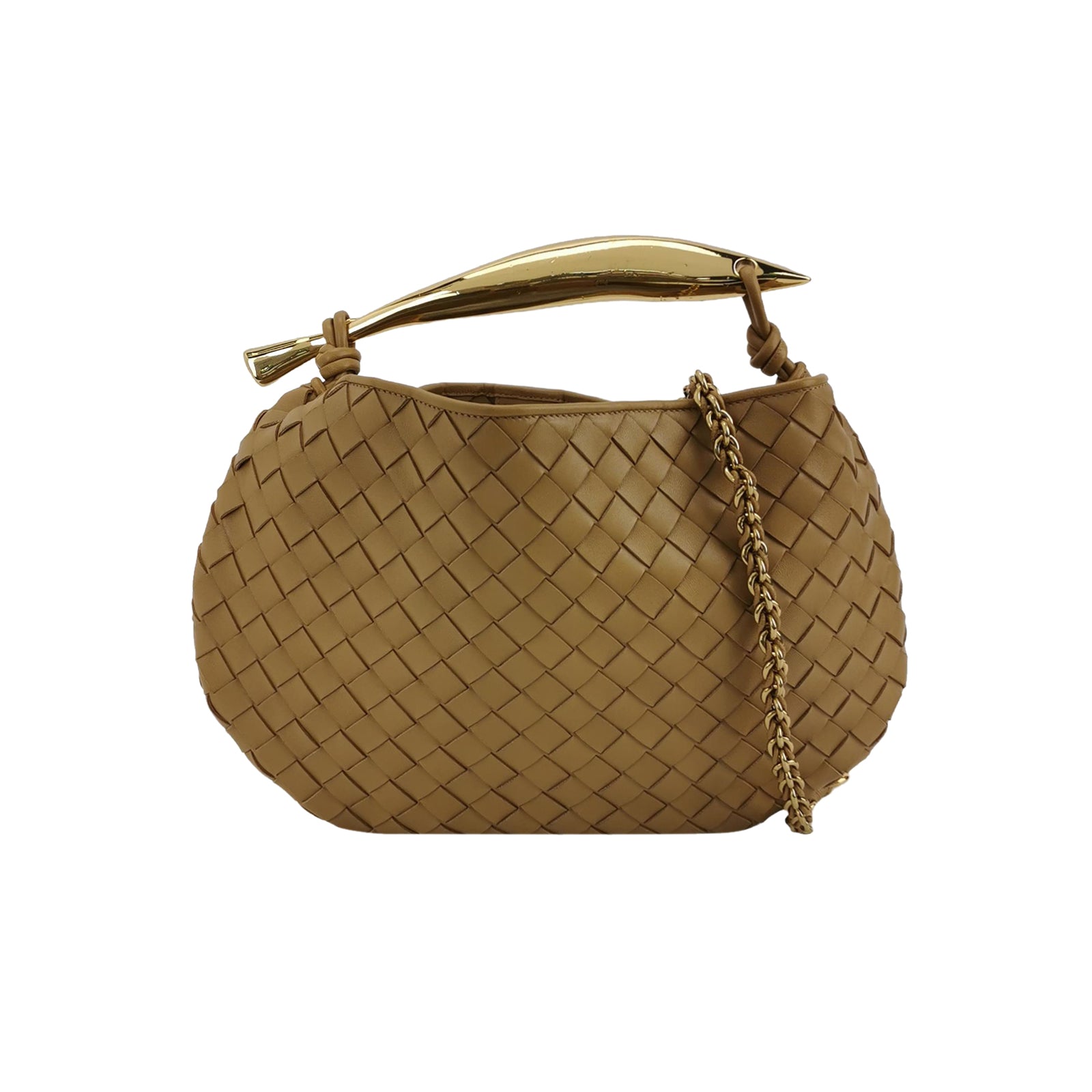 Bottega Veneta Sardine Chain Hobo