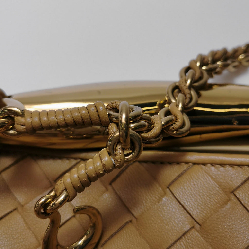 Bottega Veneta Sardine Chain Hobo