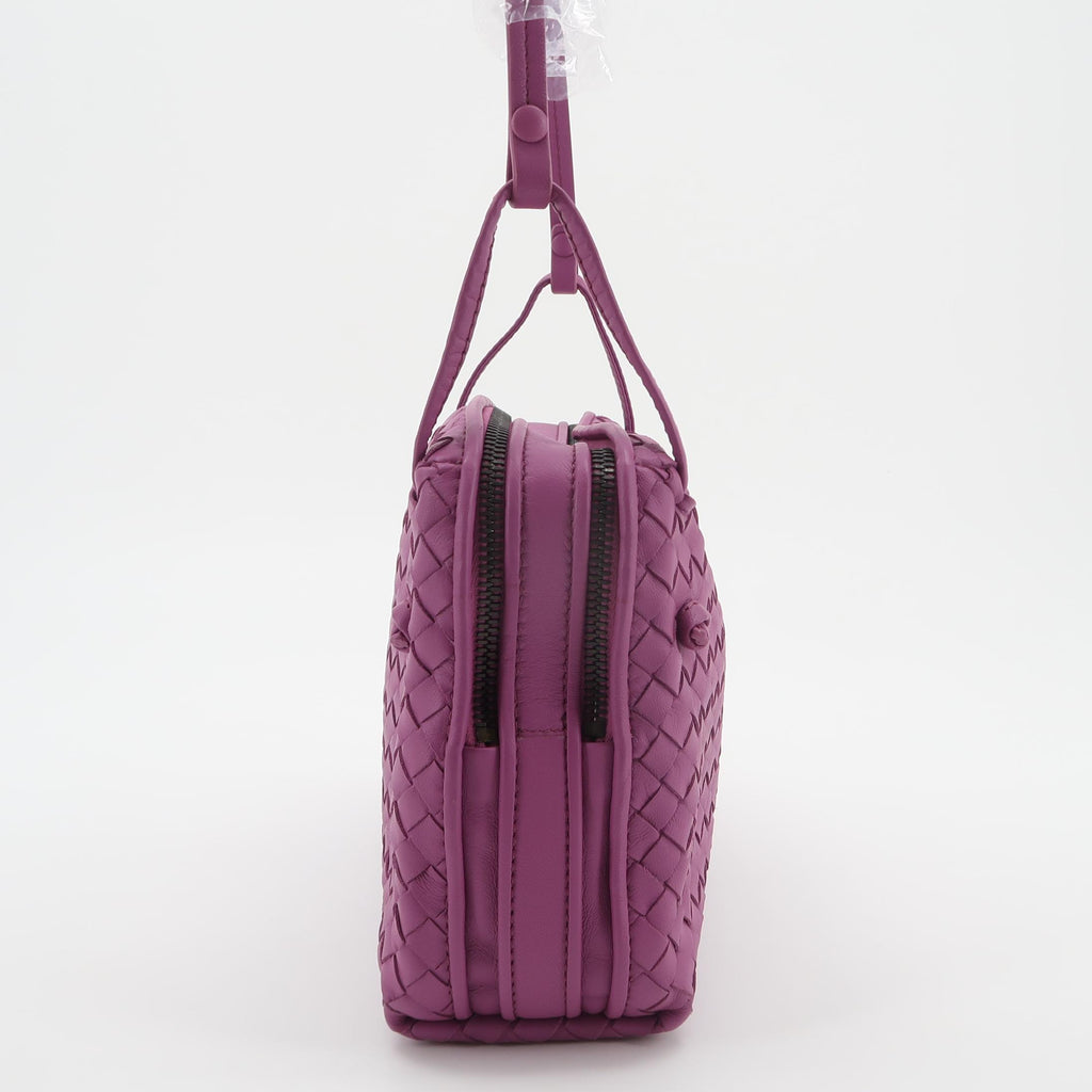 Bottega Veneta Nodini Crossbody Purple Pink