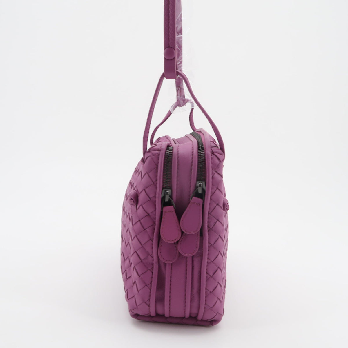 Bottega Veneta Nodini Crossbody Purple Pink